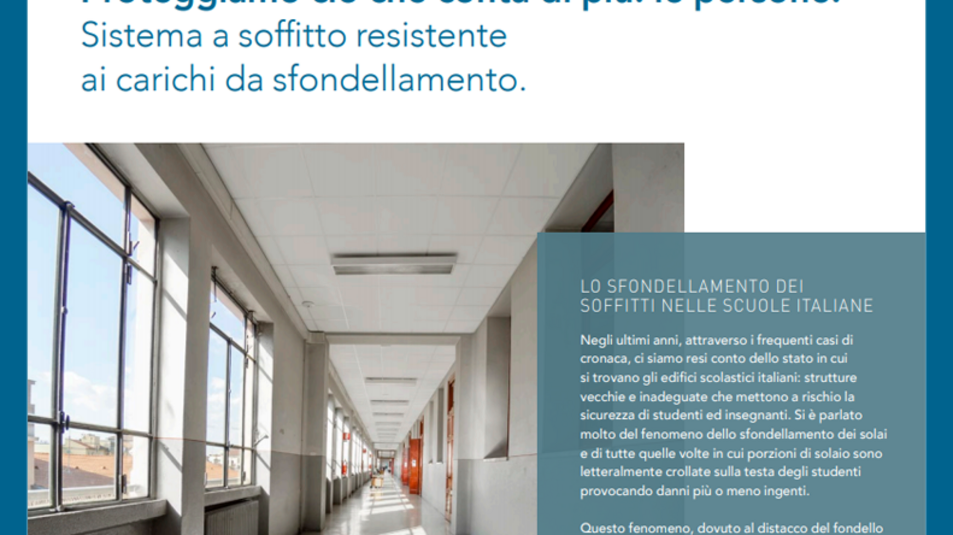 Brochure antisfondellamento | Rockfon